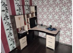 Стол компьютерный Джаз-15 белый правый фото покупателя 13