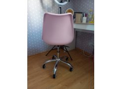 Компьютерное кресло Kolin с подушкой clear / white фото покупателя 563