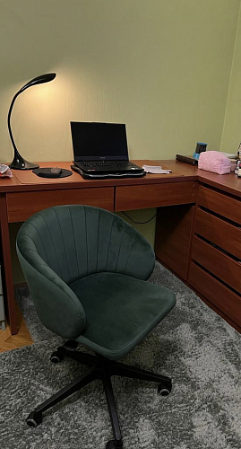 Компьютерное кресло Пард изумрудный фото покупателя 66