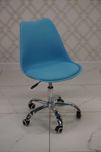 Компьютерное кресло Kolin pink / white из шоурума 2