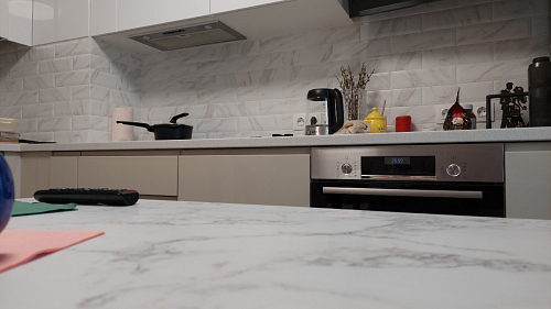 Стол Тринити Лофт 120 32 мм дуб галифакс табако / черный матовый фото покупателя 867