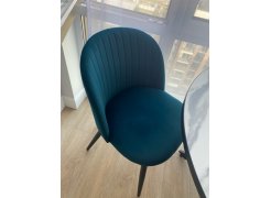 Стул на металлокаркасе Gabi blue / black фото покупателя 446