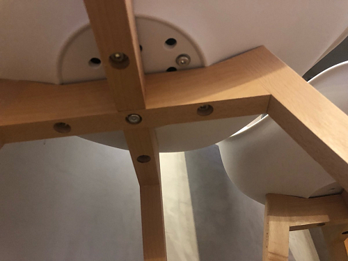 Деревянный стул Bonuss green / grey фото покупателя 90