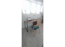 Письменный стол Фред Лофт черный матовый / дуб делано темный фото покупателя 13