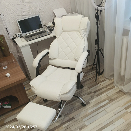 Компьютерное кресло Kolson whitе фото покупателя 104