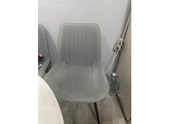 Стул на металлокаркасе Седа К крутящийся светло-серый  / белый фото покупателя 254