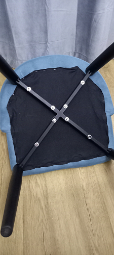 Стул на металлокаркасе Kora black / gray фото покупателя 98