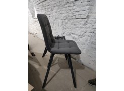 Стул на металлокаркасе Чилли светло-серый / черный фото покупателя 246