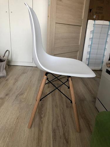 Пластиковый стул Eames PC-015 желтый фото покупателя 403