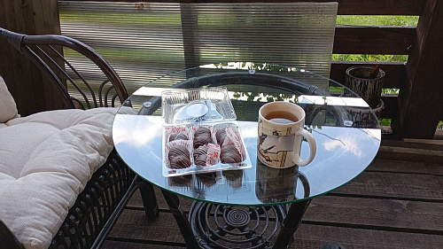 Кофейный комплект из ротанга New Bogota/Нью Богота коричневый кокос фото покупателя 6