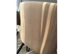 Стул на металлокаркасе Вейв светло-серый (hl 63) / 10К черный каркас фото покупателя 193