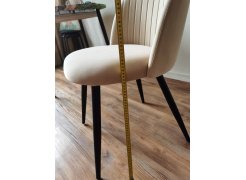 Стул на металлокаркасе Gabi 1 light purple / black фото покупателя 811