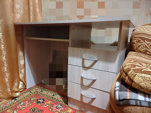 Стол письменный Бриз МДФ волна лайм / ясень светлый фото покупателя 239