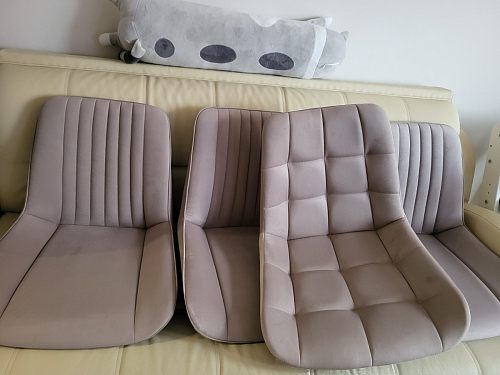 Комплект стульев Вейв 4 шт светло-серый / черный фото покупателя 326