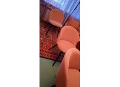 Стул на металлокаркасе Gabi 1 light purple / black фото покупателя 649