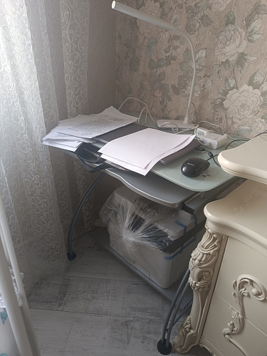 Компьютерный стол Glen black фото покупателя 7