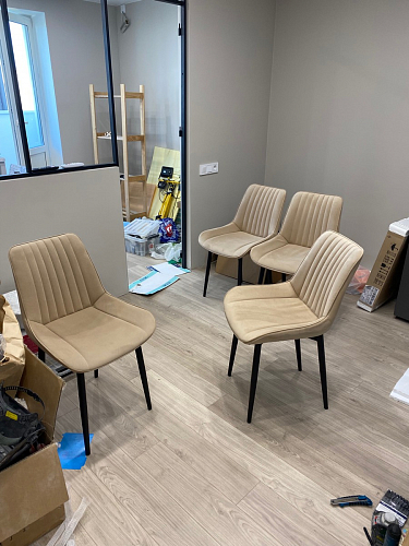 Комплект стульев Седа К 2 шт латте / черный фото покупателя 147