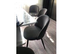 Стул на металлокаркасе Gabi 1 light purple / black фото покупателя 622