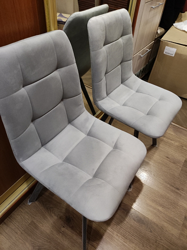 Стул на металлокаркасе Чилли зеленый / черный фото покупателя 1173