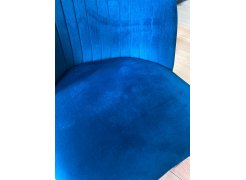 Стул на металлокаркасе Gabi blue / black фото покупателя 356