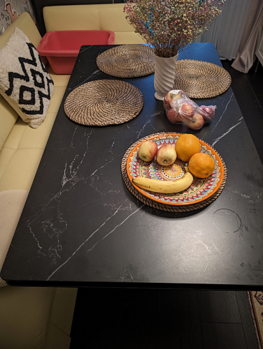 Керамический стол Вилли 140(200)х80 серый мрамор larka grey / черный фото покупателя 44