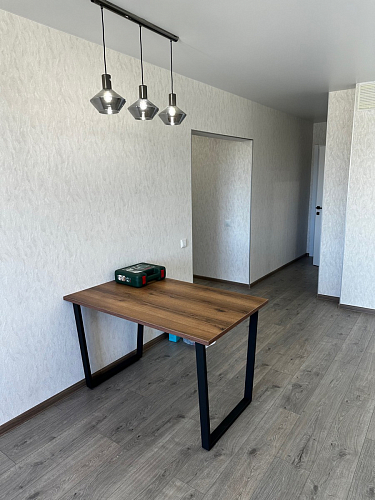 Деревянный стол Лота Лофт 140х80 белый матовый / бетон светлый фото покупателя 216