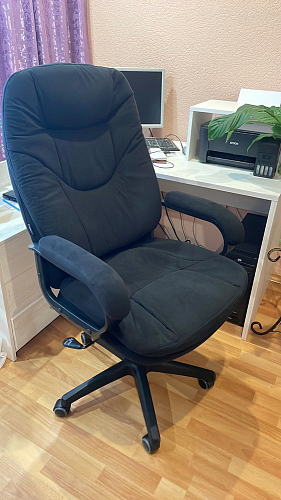 Компьютерное кресло Comfort Lux/Комфорт Люкс черный фото покупателя 59