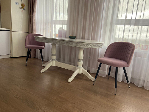 Стул на металлокаркасе Gabi-1 wine red / black фото покупателя 270