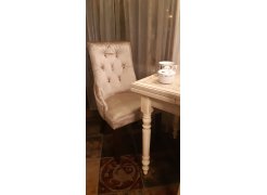 Стул Elegance dark walnut / fabric cream фото покупателя 2