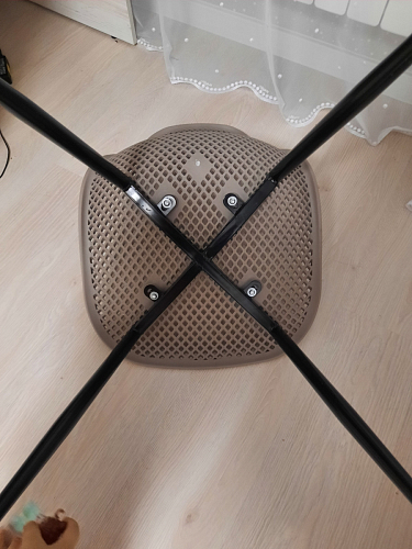 Стул на металлокаркасе Vero белый фото покупателя 11