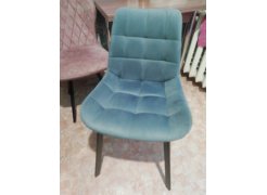 Стул на металлокаркасе Челси светло-серый / черный каркас фото покупателя 187