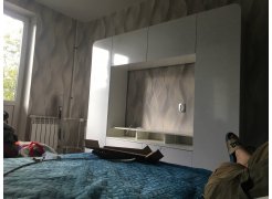 Готовая гостиная Румба белый / белый глянец  - Уцененный экземпляр фото покупателя 85