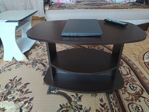 Журнальный стол Лидер ясень шимо темный фото покупателя 80