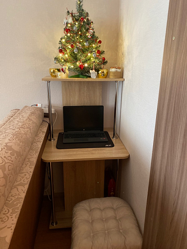 Компьютерный стол КСТ-12 белый фото покупателя 55