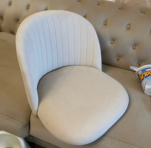 Стул на металлокаркасе Gabi 1 light purple / black фото покупателя 753