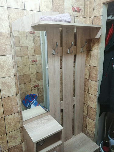 Прихожая Мила ясень шимо фото покупателя 62