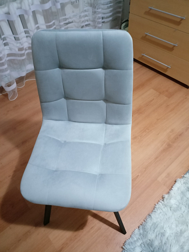 Стул на металлокаркасе Чилли бирюзовый / черный фото покупателя 1190