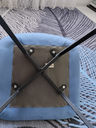 Комплект стульев Чилли 2 шт бежевый / черный фото покупателя 114