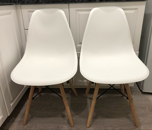 Пластиковый стул Eames PC-015 желтый фото покупателя 259