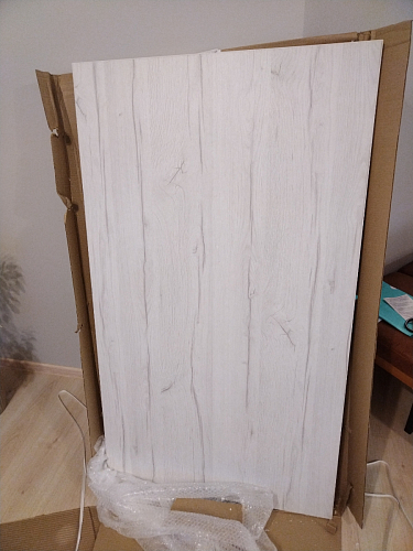 Деревянный стол Лота Лофт 140х80 черный матовый / бетон светлый фото покупателя 528