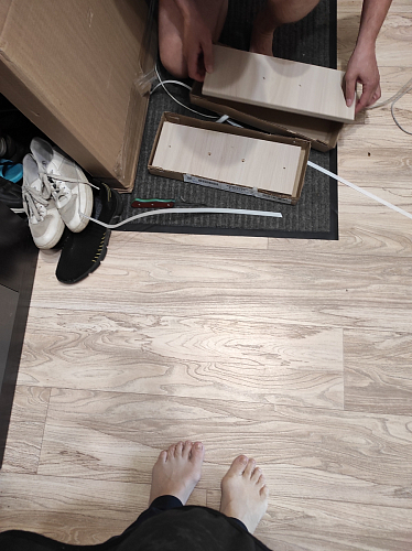 Стол письменный Бриз МДФ волна лайм / ясень светлый фото покупателя 158