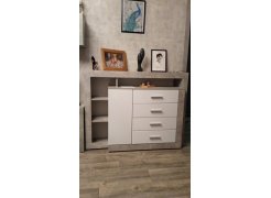 Комод Mирандa atelier / белый глянец фото покупателя 1