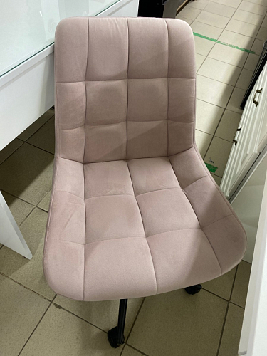 Компьютерное кресло Честер экокожа бежевая / белый фото покупателя 24