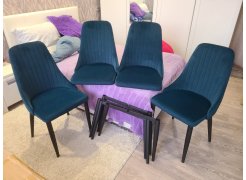 Стул на металлокаркасе Kora beige / black фото покупателя 355