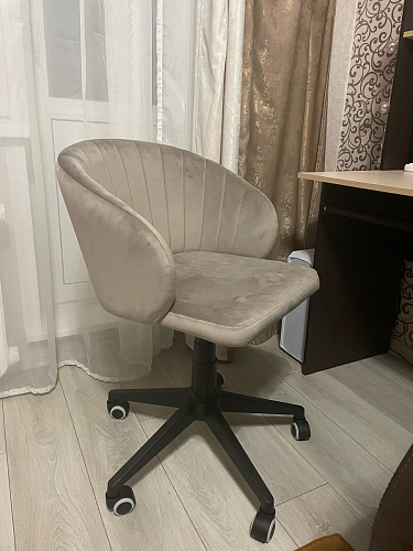 Компьютерное кресло Пард confetti silver серый / черный фото покупателя 30