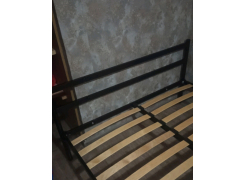 Односпальная кровать Фади 80х200 черная фото покупателя 769