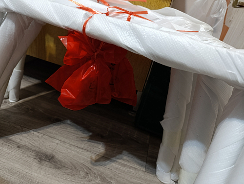 Стул на металлокаркасе Kora light purple / black фото покупателя 336