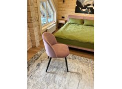 Стул на металлокаркасе Gabi 1 light purple / black фото покупателя 181