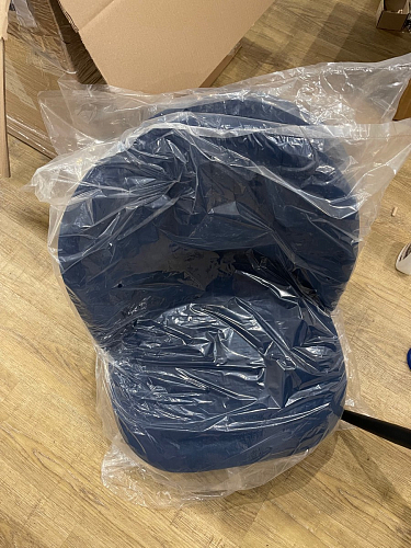 Стул на металлокаркасе Gabi gray / black фото покупателя 369