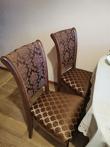 Деревянный стул Фабиано 304 камелия / ромб 01 фото покупателя 13